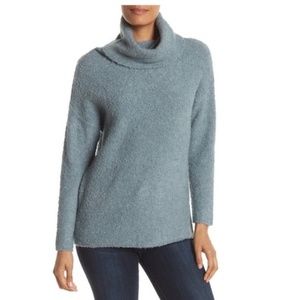 Catherine Malandrino Cozy Eyelash Knit Turtleneck